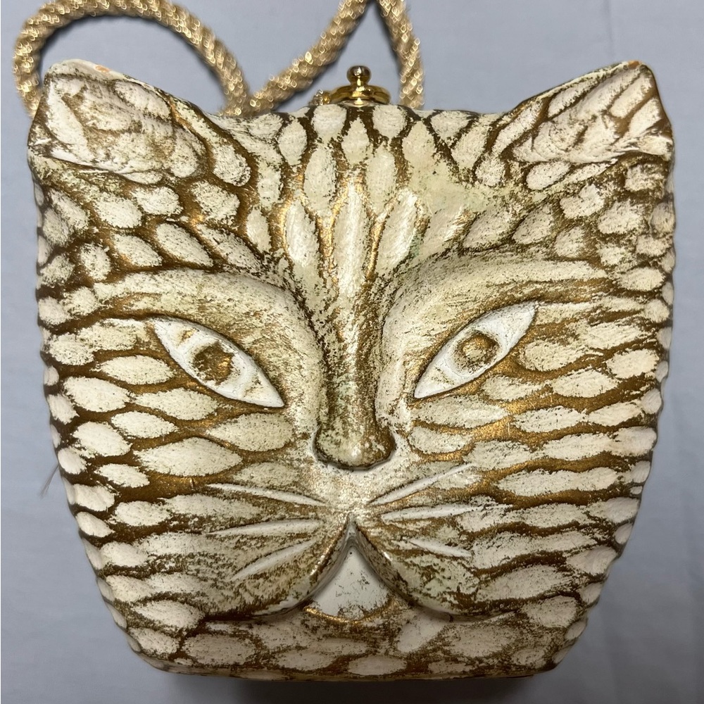 Timmy Woods Beverly Hills Collection Cat Purse Used